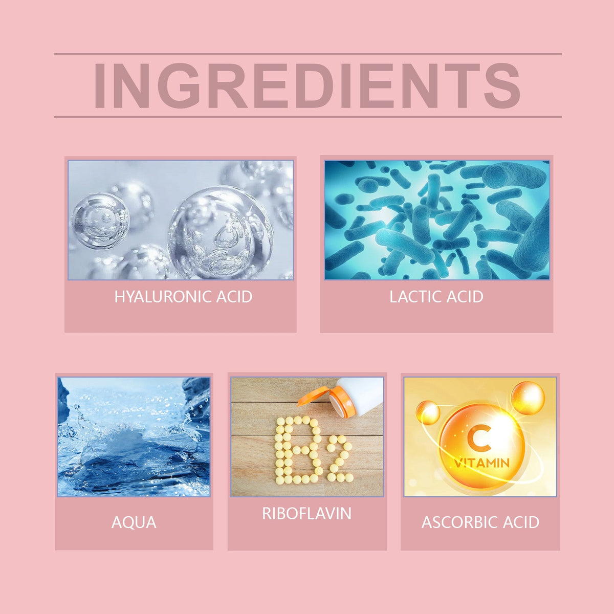 Anti-Wrinkle Serum with Hyaluronic Acid & Vitamin C