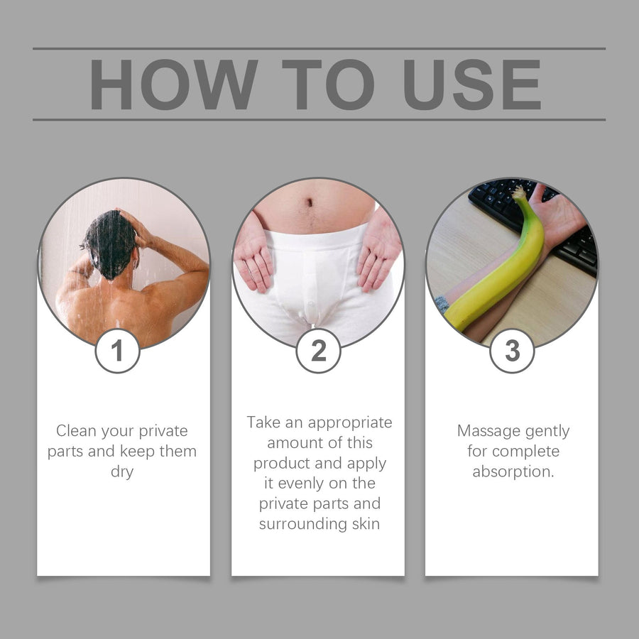 Men's Enhancing Massage Oil — Vitality & Confidence