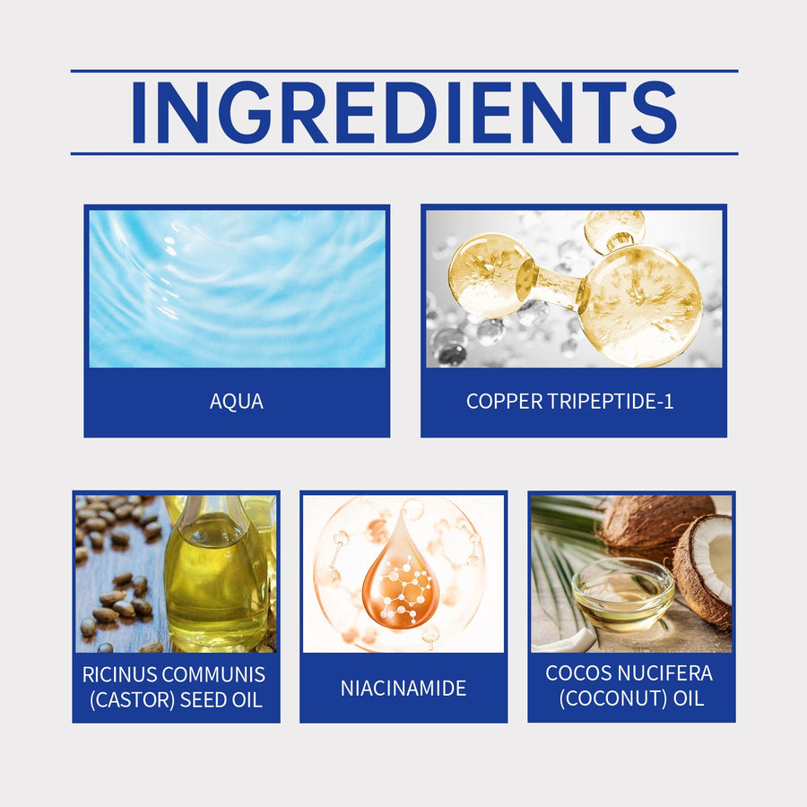 Copper Peptide Hair Serum for Smoother, Stronger Hair