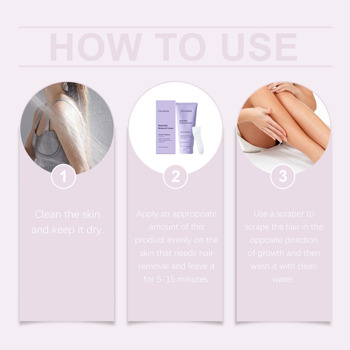 Gentle Body Hair Removal Cream — Calm, Smooth Skin