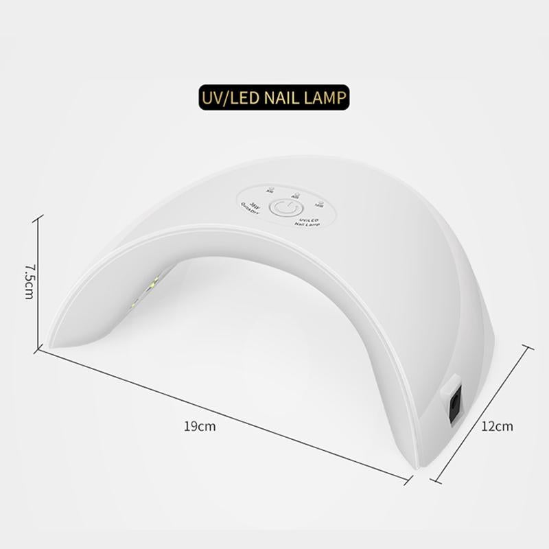 36W UV LED Nail Lamp — Salon-Quality Gel Curing in 90s