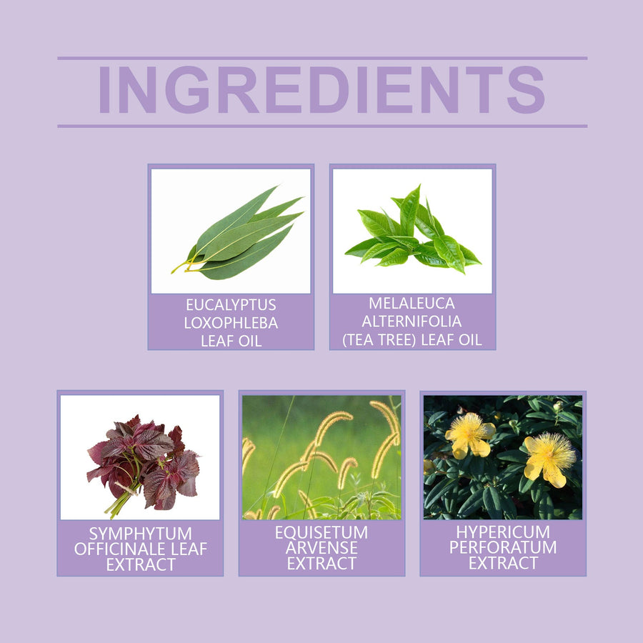 Comfrey Herbal Pain Relief Cream — Soothes Arthritis
