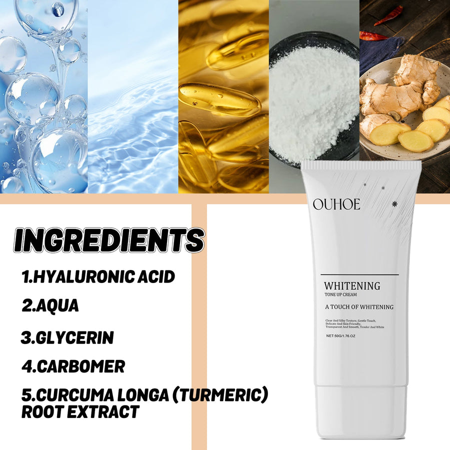 Whitening Tone Up Cream for Dark Spots & Uneven Skin