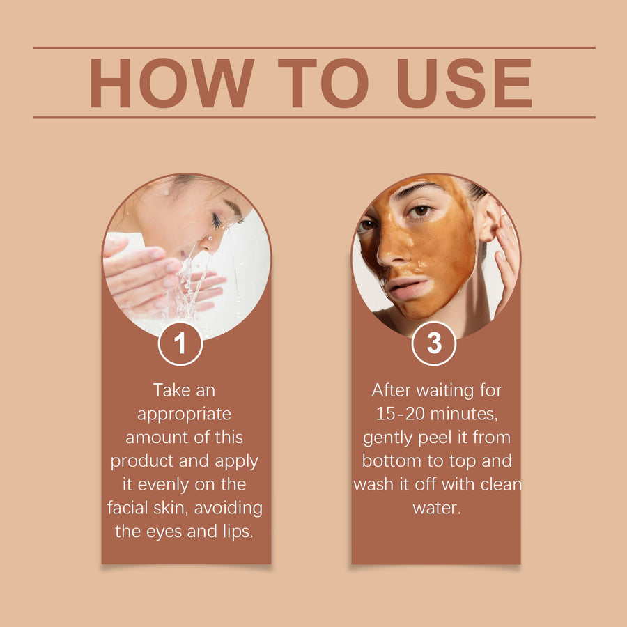 Peel-Off Facial Mask for Smooth, Hydrated Radiant Skin
