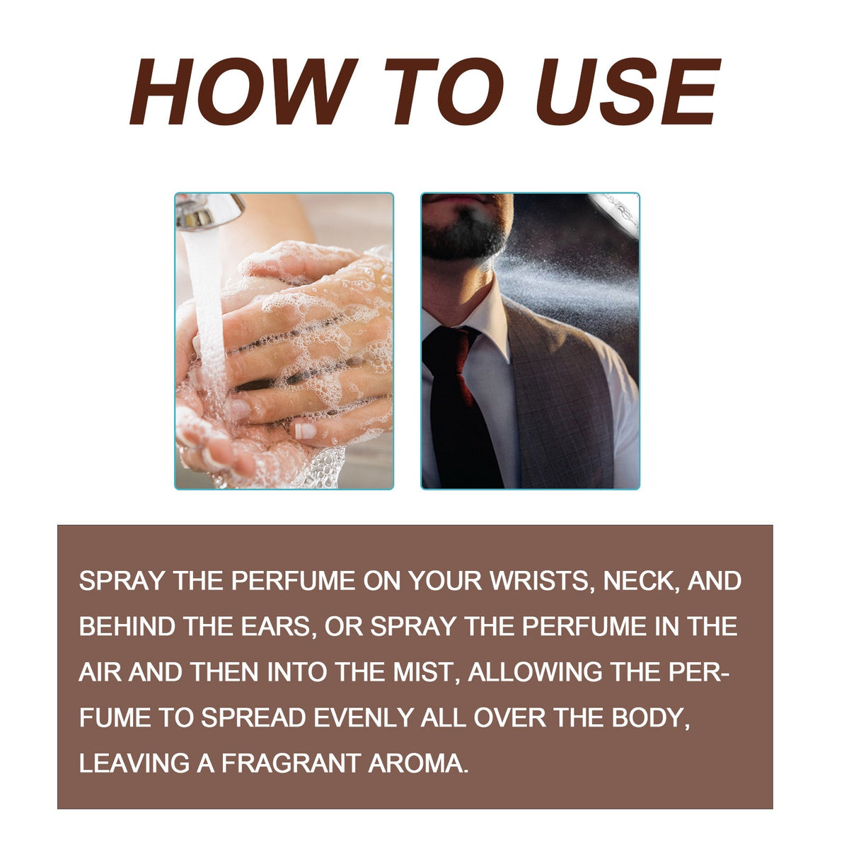 Aromatic Perfume Spray for Men | Light Everyday Scent