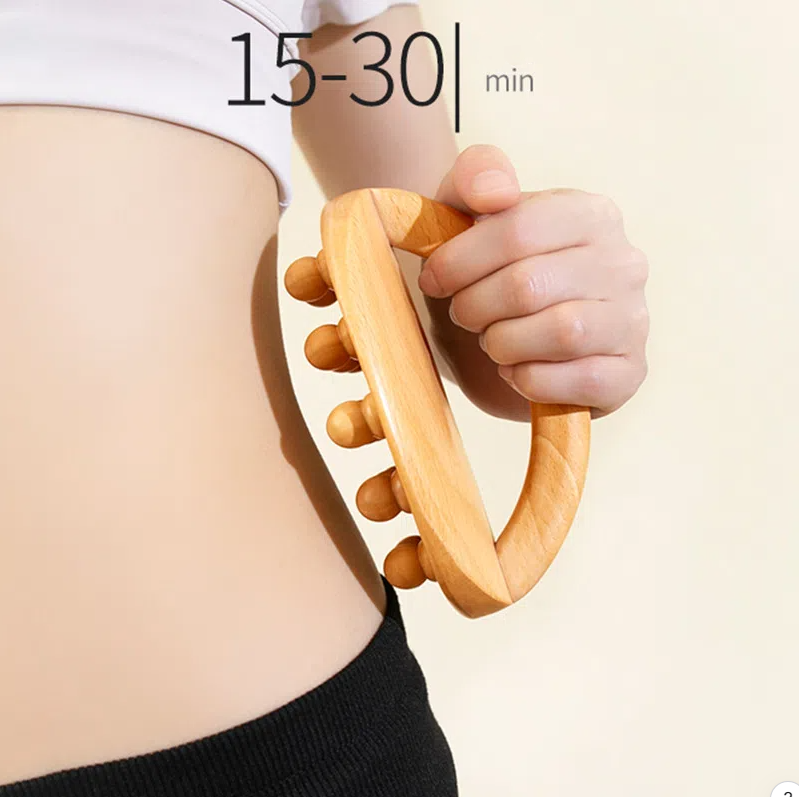 Meridian Massage Brush — Deep Tissue Relief & Muscle