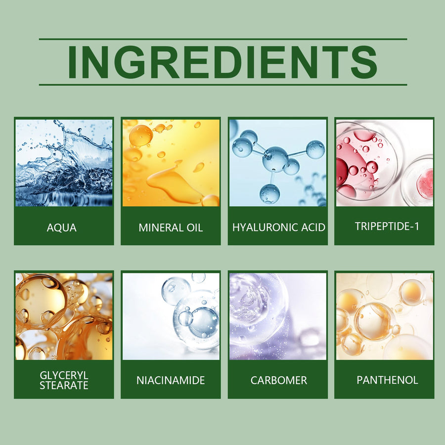 Peptide Anti-Wrinkle Cream with Hyaluronic Acid & Niacinamide