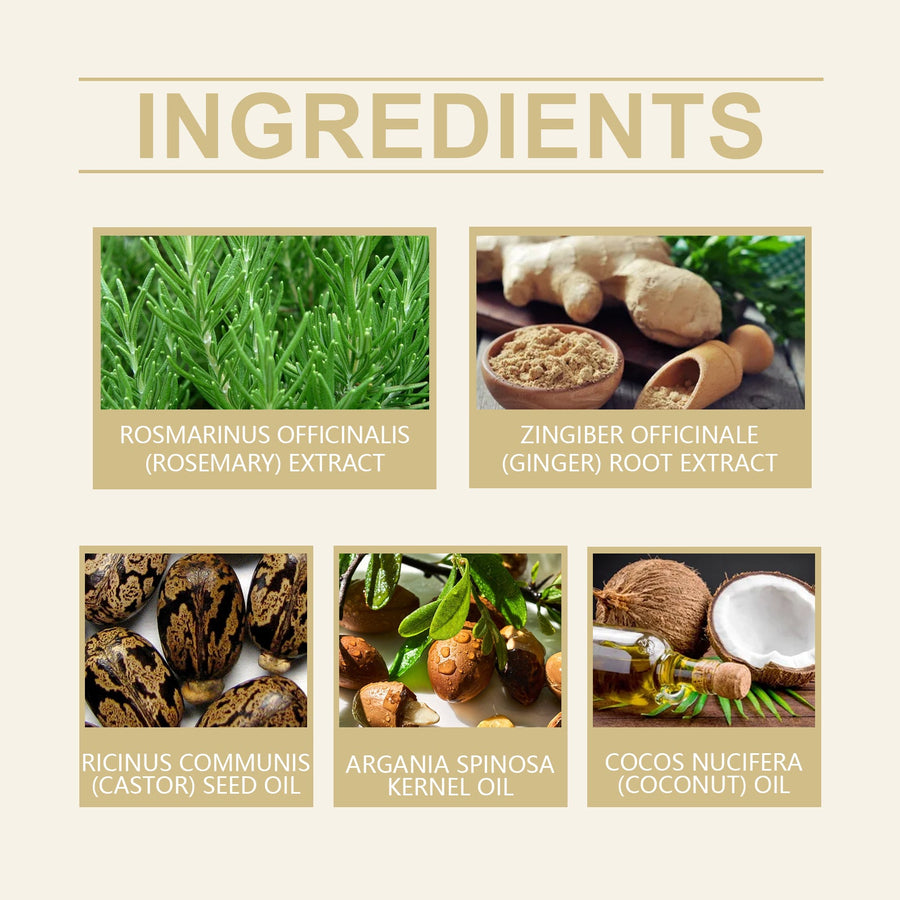 Rosemary Ginger Hair Spray for Stronger-Looking Hair
