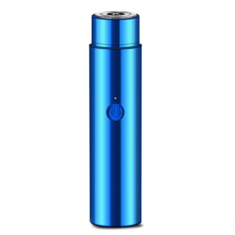 Compact Electric Shaver — 360° Turbine Blade for a Flawless