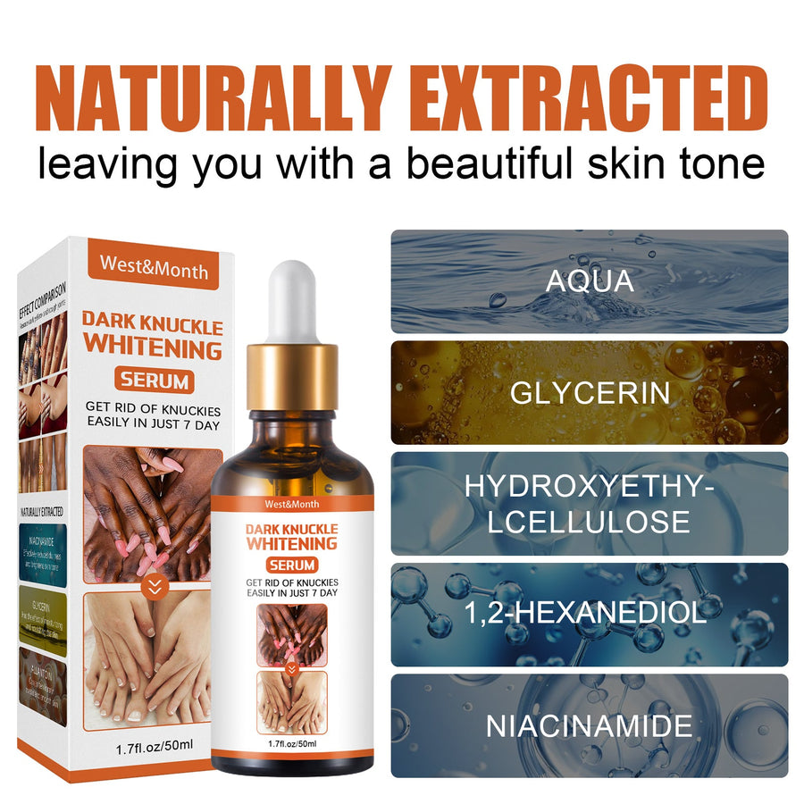 Dark Knuckle & Knee Brightening Essence, 7-Day Results
