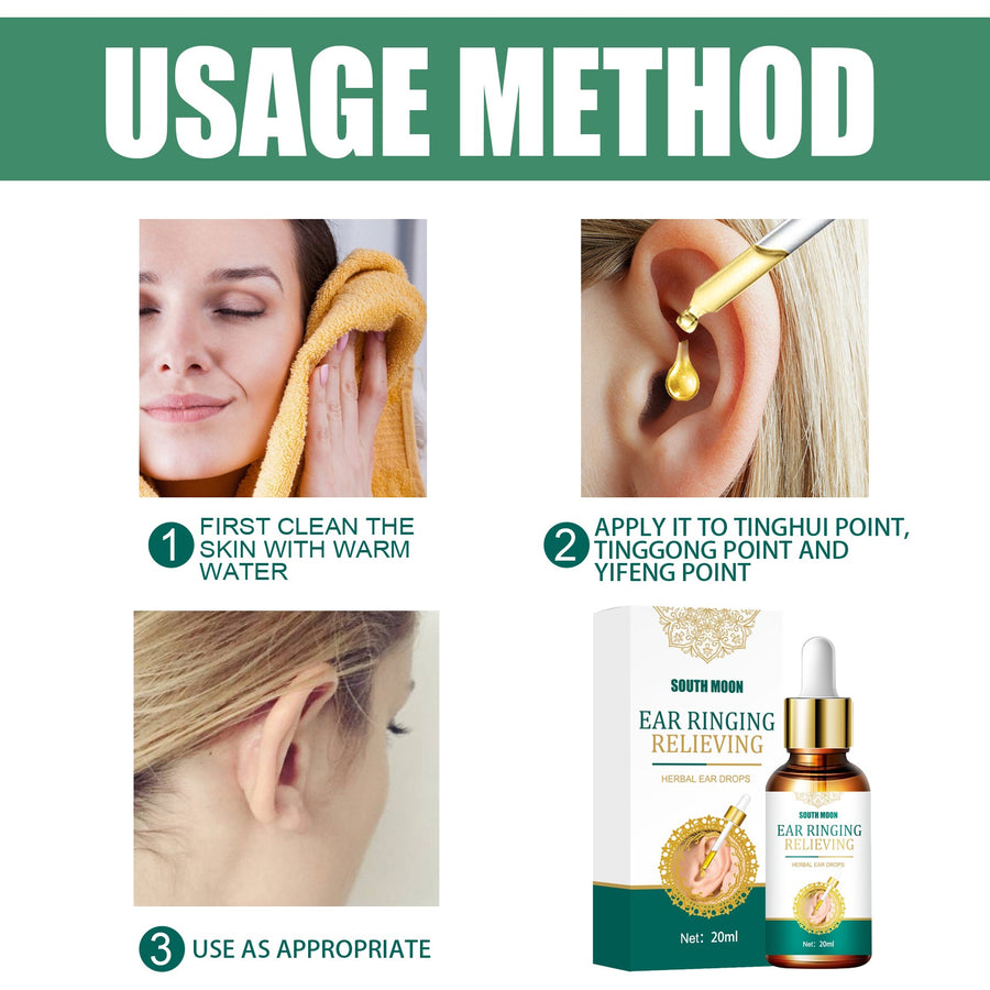 Ear Drops for Tinnitus & Itchy Ears | Herbal Ear Care
