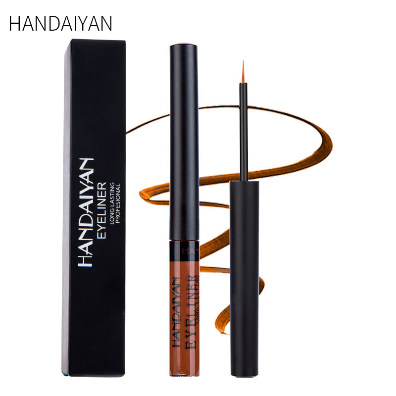12-Color Liquid Matte Eyeliner Set for Bold Looks