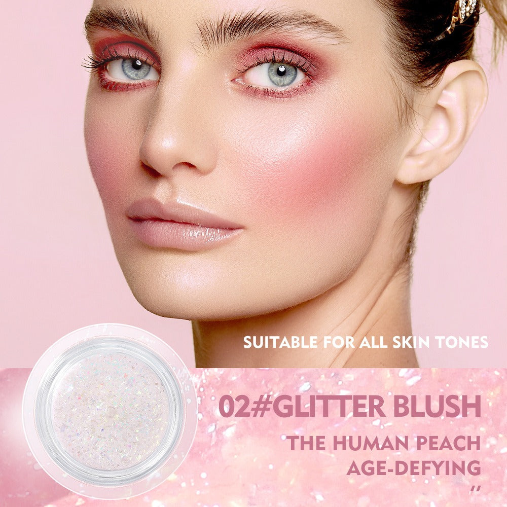 Color-Changing Gel Blush for a Natural Dewy Rosy Glow