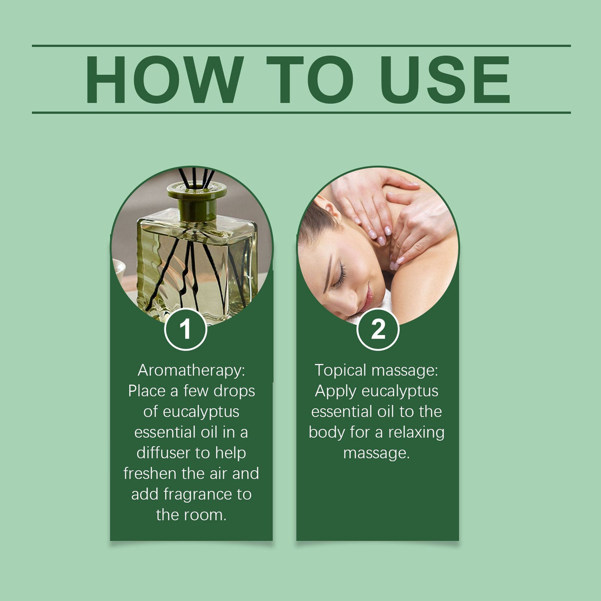Eucalyptus Body Oil for Dry Skin and Daily Stress Relief