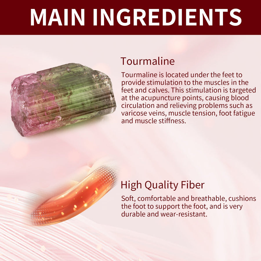 Tourmaline Foot Pads For Leg Circulation And Puffiness