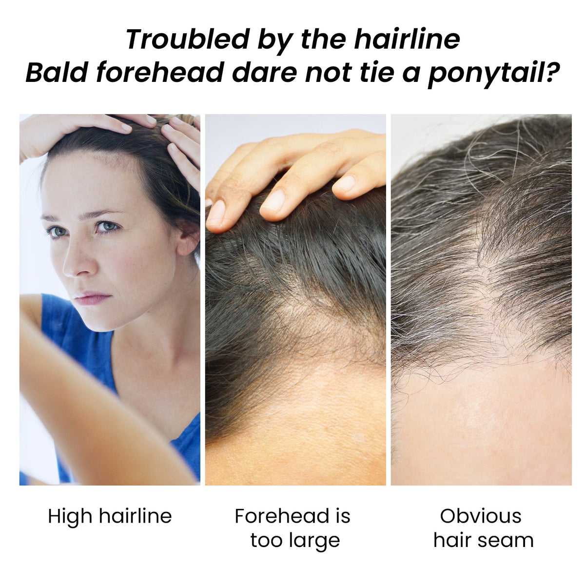 Hairline Concealer Powder for Fuller-Looking Hair