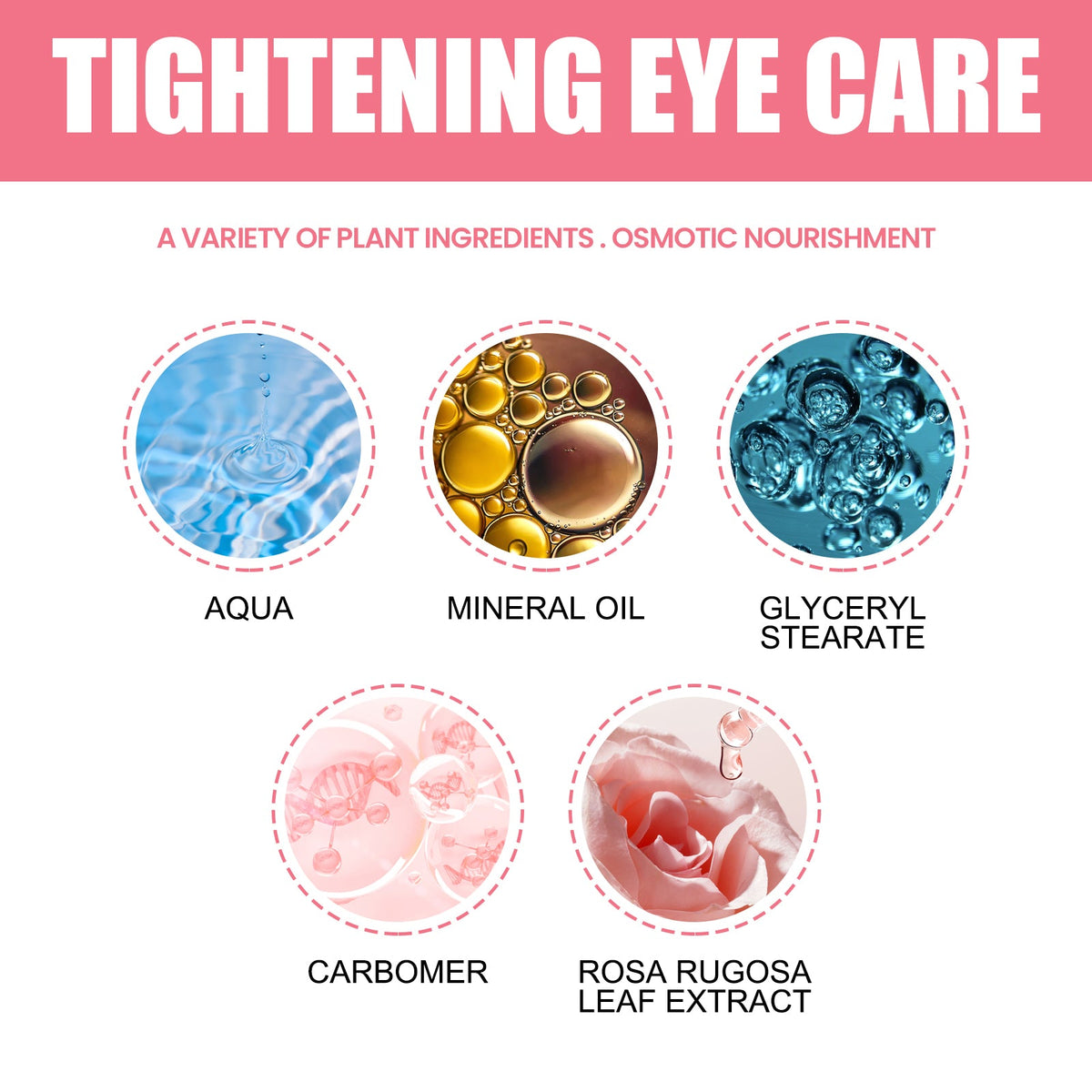 Rosehip Eye Cream Stick for Dark Circles & Puffiness