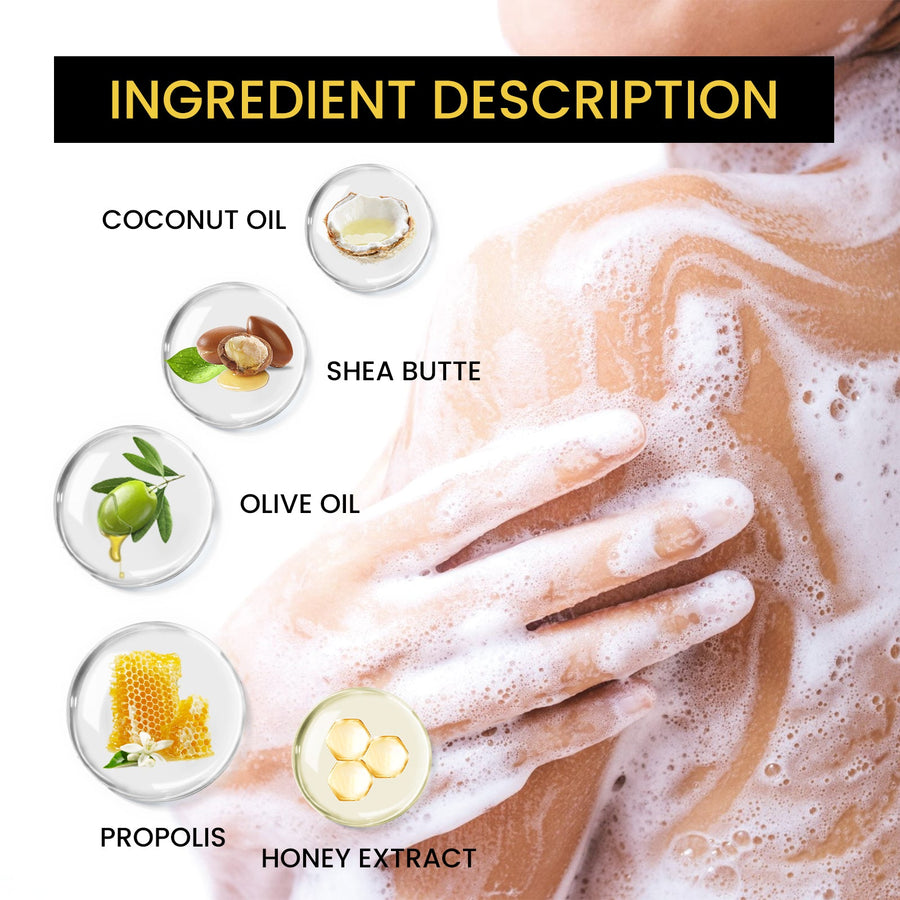 Propolis Honey Soap for Acne-Prone & Dry Skin
