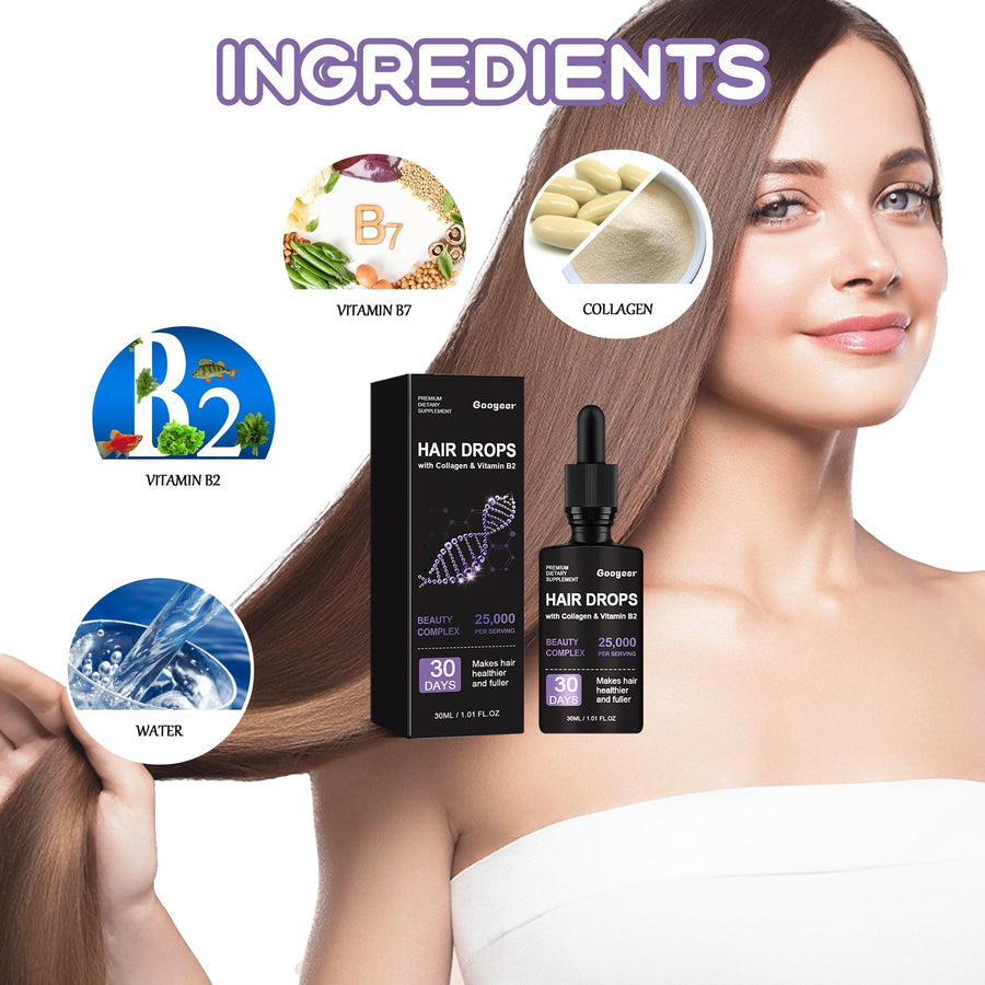 Hair Follicle Dense Drops — Thicker, Fuller Hair in 30 Days