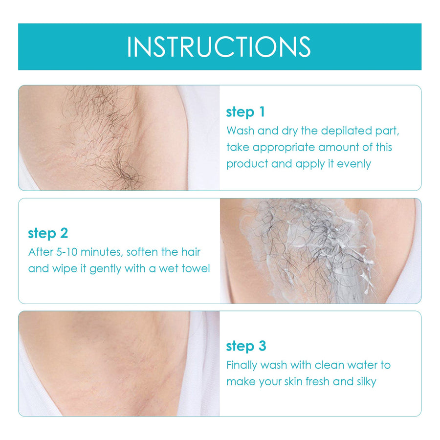 Hair Removal Cream for Smooth, Painless-Looking Skin
