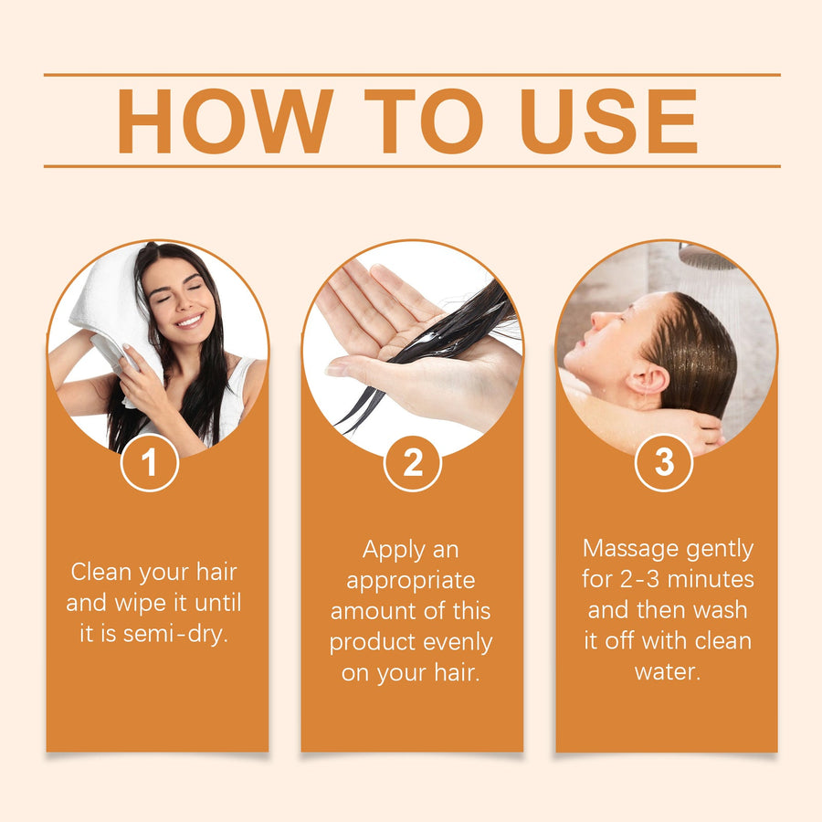 Keratin Hair Mask for Smooth, Shiny, Manageable Hair