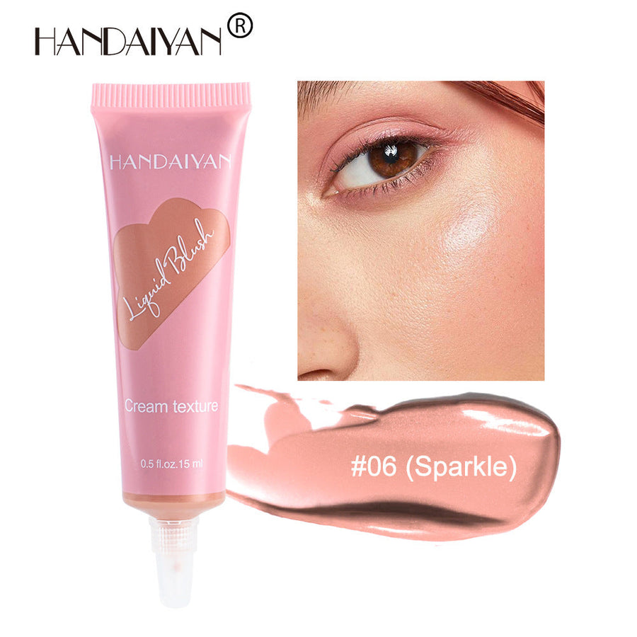 Liquid Blush Makeup for Naturally Flushed, Matte Cheeks