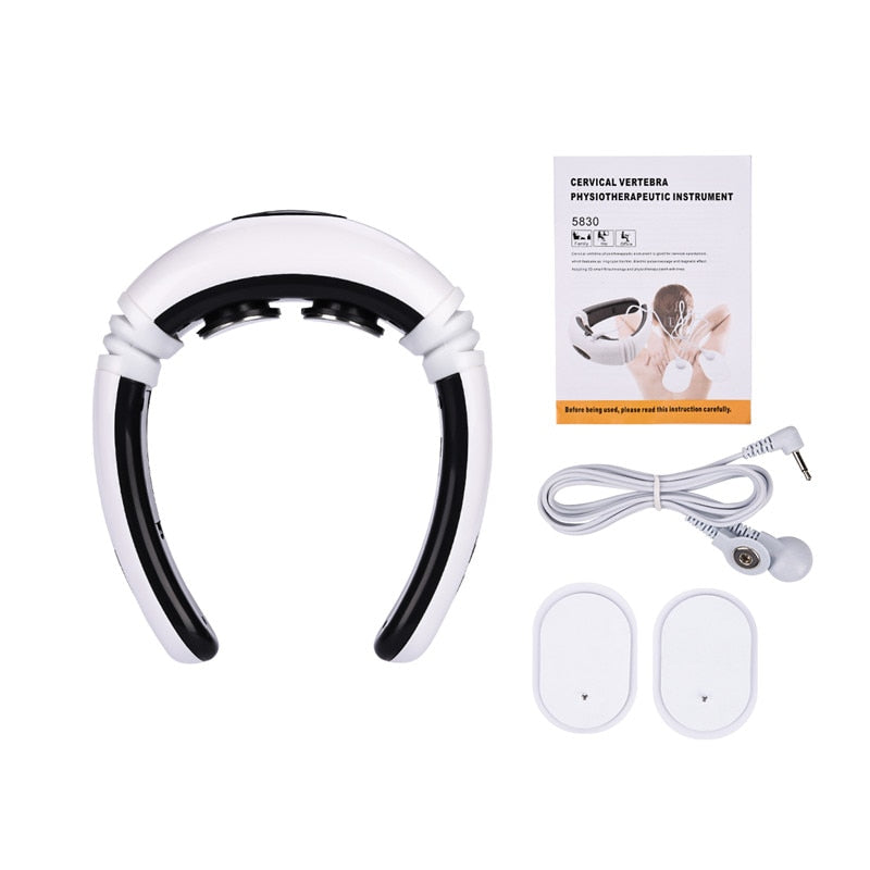 Electric Neck Massager for Hands-Free Pulse Relief Tool