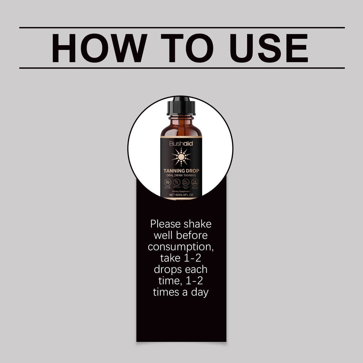 Sunless Tanning Drops - Natural Glow Without Sun