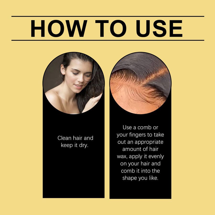 Hair Styling Wax for Smooth, Polished All-Day Hold