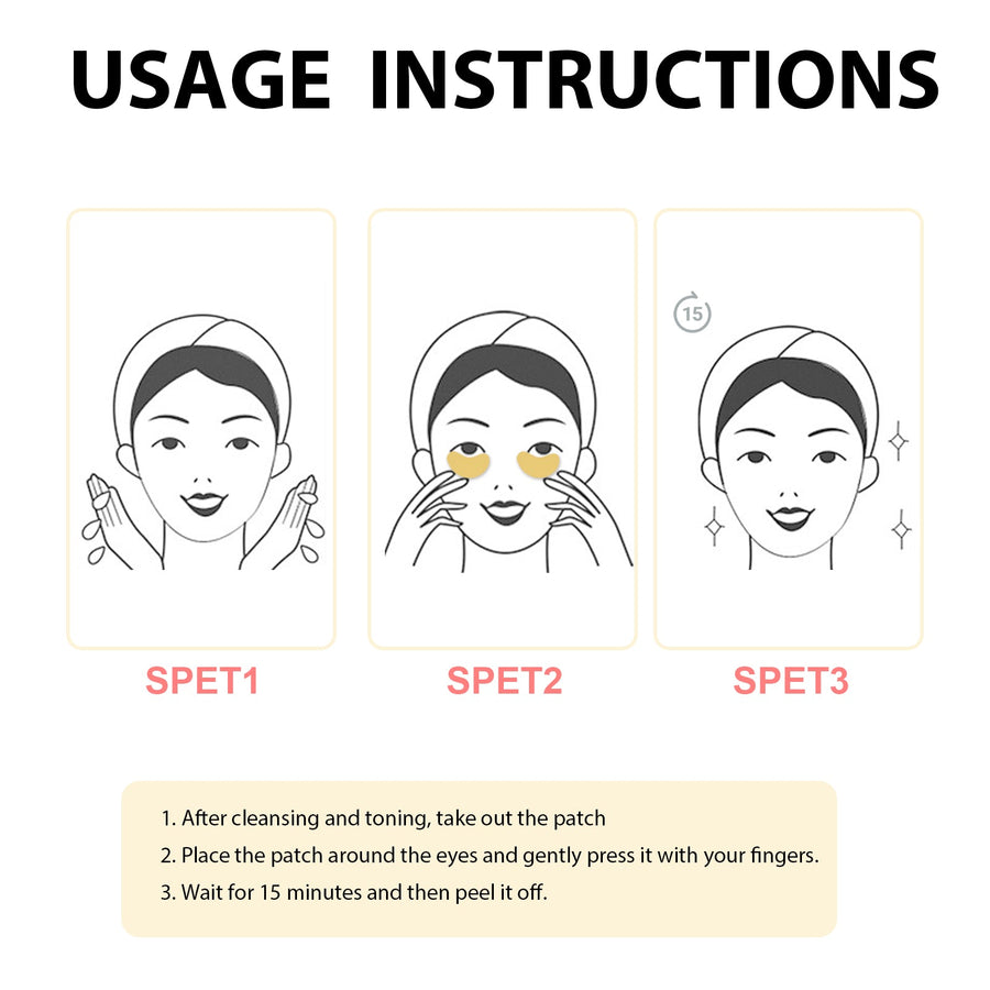 Collagen Eye Patches for Hydrated, Firmer-Looking Skin