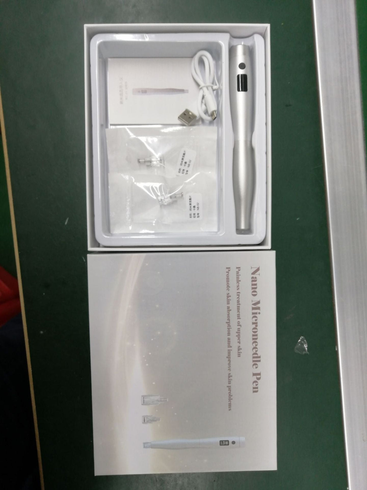 Electric nano-freckle and acne-removing beauty pen facial wa