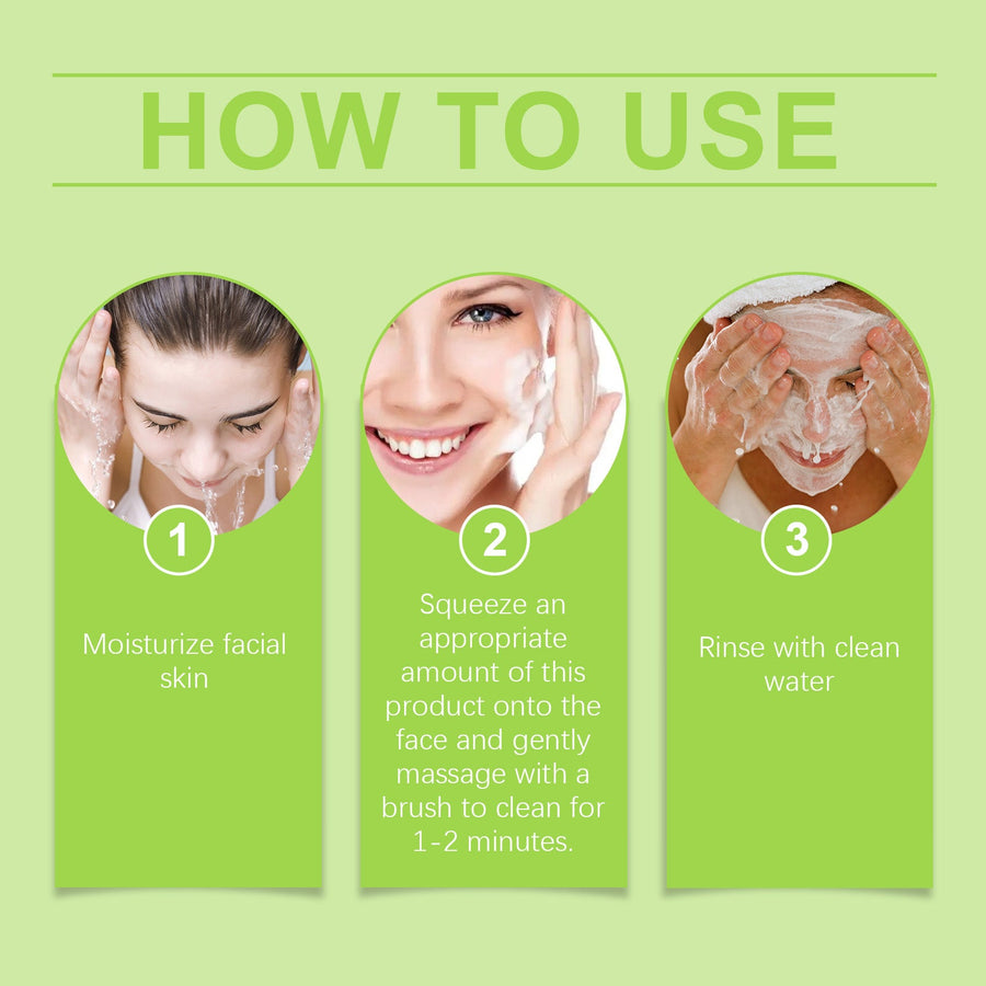 Green Tea Foam Cleanser for Oily Skin & Clogged Pores