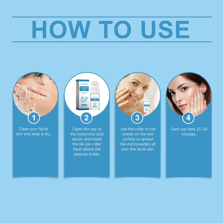 Hyaluronic Acid Serum for Hydrated, Smoother-Looking Skin