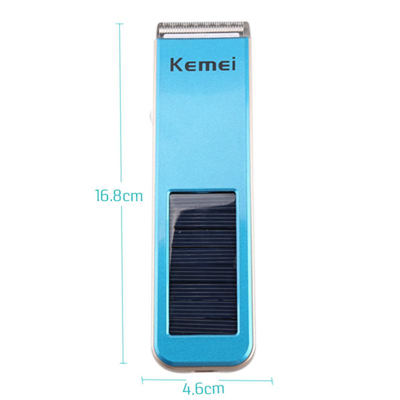 Professional Cordless Barber Clippers — Solar-Powered Quiet