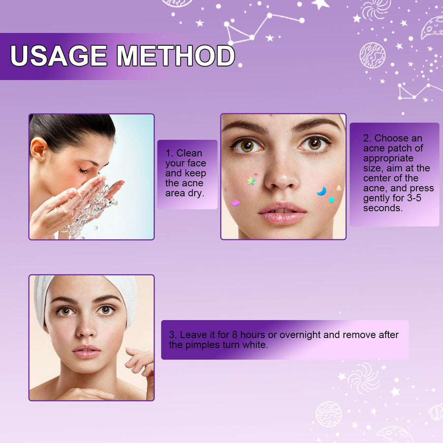 Hydrocolloid Acne Patches for Targeted Blemish Care