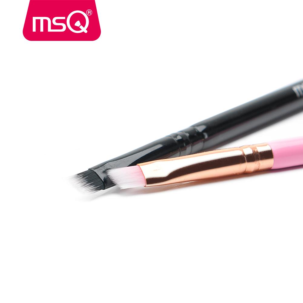Dual-End Eyebrow & Eyeliner Brush — Perfect Brows & Liner