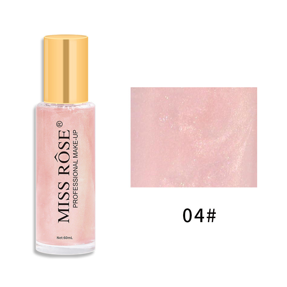 Liquid Body Glitter Spray for Radiant Pearlescent Glow