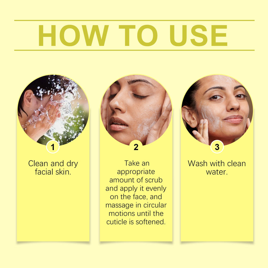 Vitamin C Facial Scrub for Brighter, Smoother Skin
