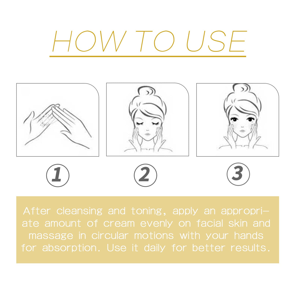 24K Gold Collagen Face Cream for Fine Lines & Firmness