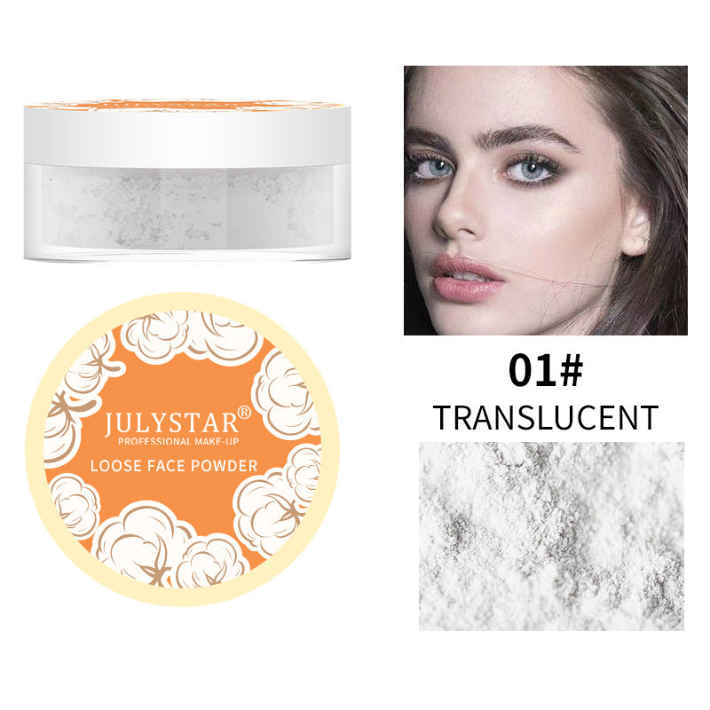 Loose Setting Powder for Matte, Shine-Free Makeup Finish