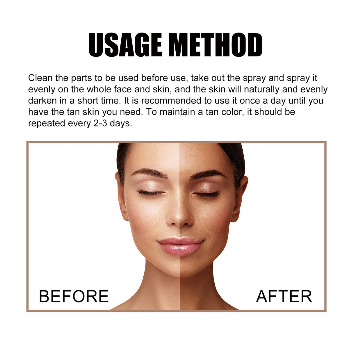 OUHOE Tanning Spray for Natural Bronze Glow at Home