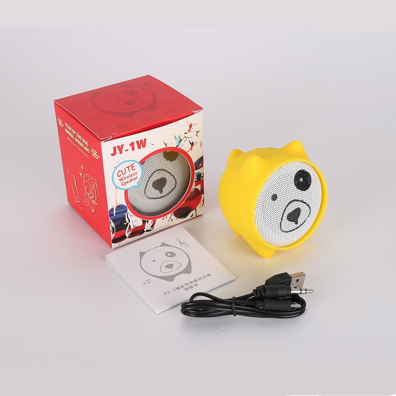 Cartoon Cat Bluetooth Speaker — TWS Wireless & Hands-Free