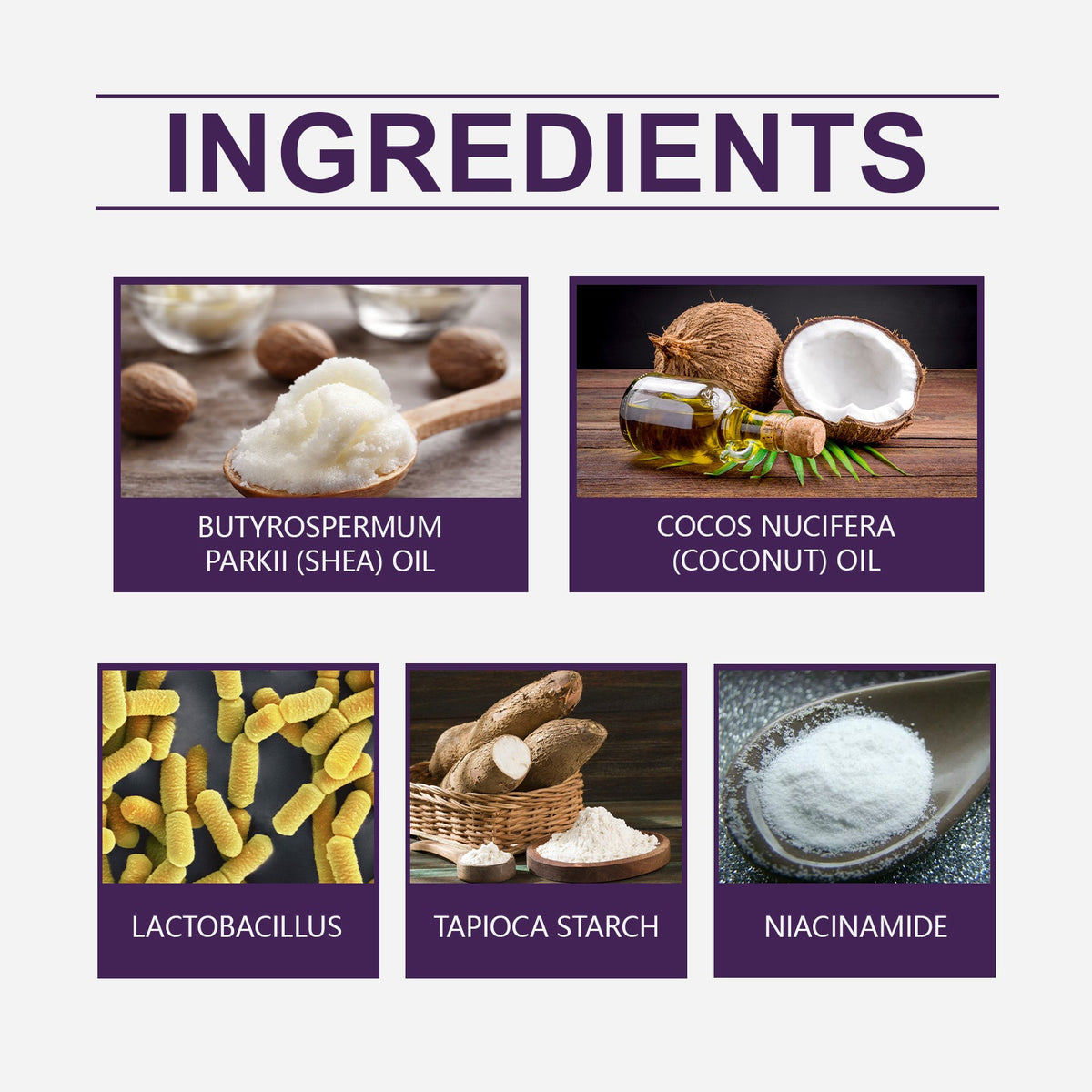 Aluminum-Free Underarm Cream With Probiotics & Shea Butter
