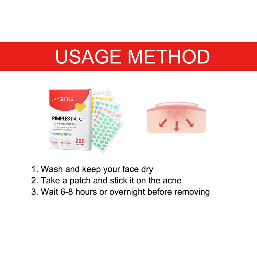 Hydrocolloid Acne Patches for Gentle Blemish Coverage