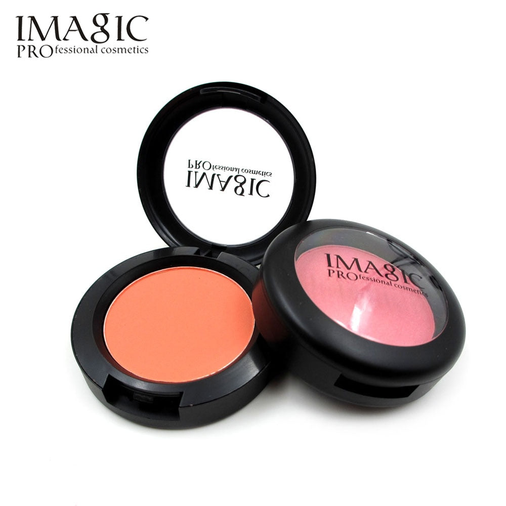 Pressed Blush Powder Palette: 8 Versatile Cheek Shades