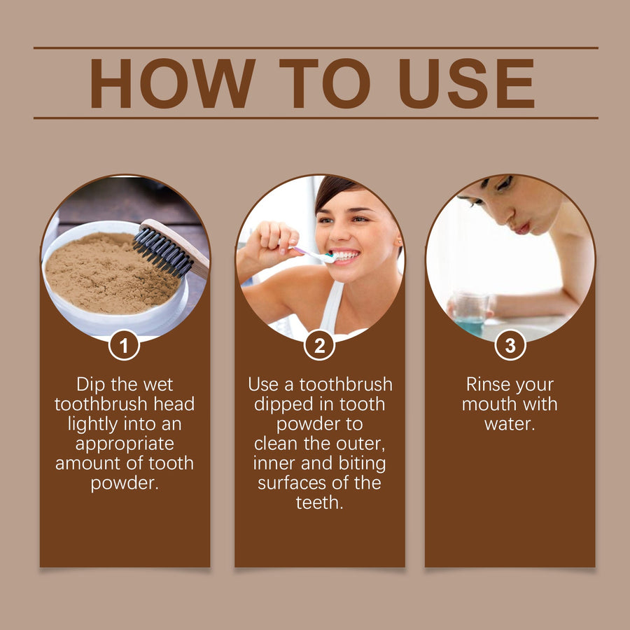 Orange Peel Tooth Powder — Gentle Whitening & Remineralization