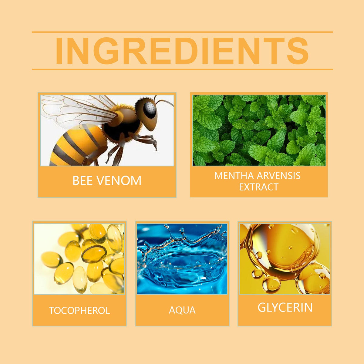 Bee Venom Repair Cream for Elasticity & Skin Barrier