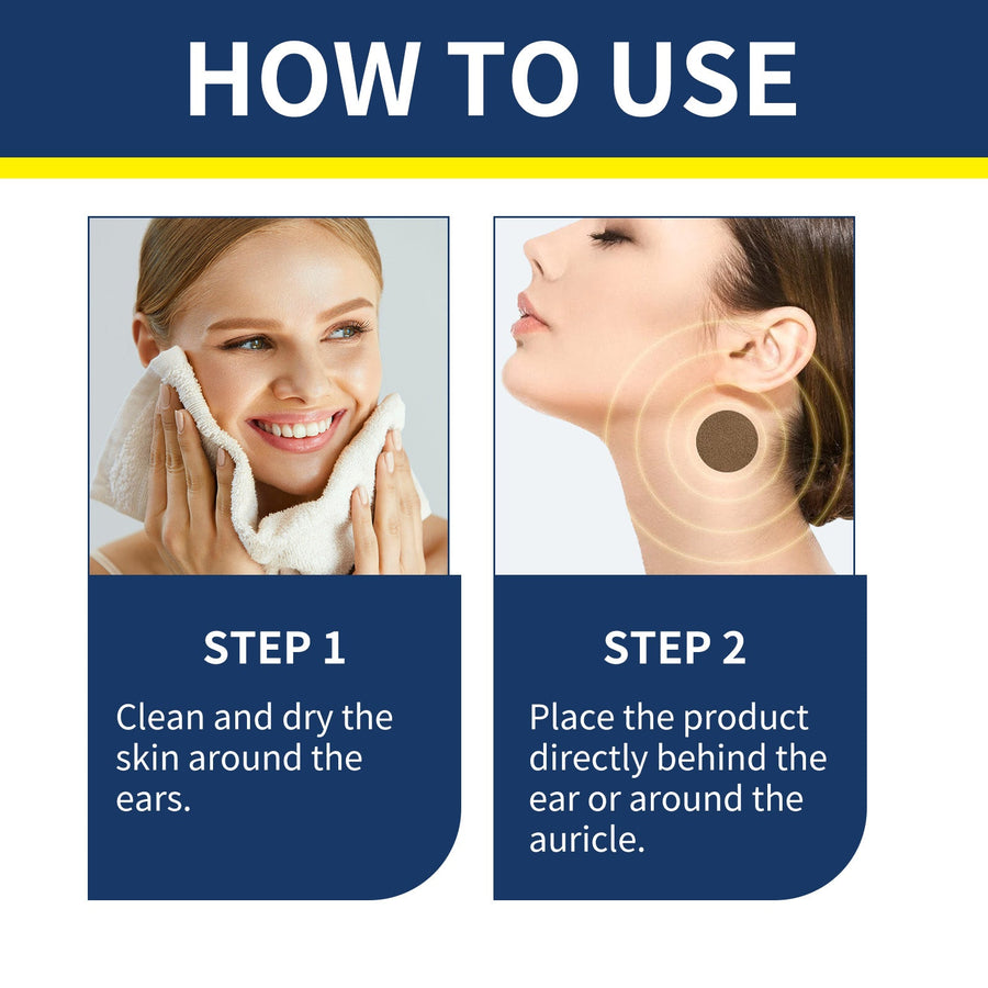 Tinnitus Relief Ear Patches for Ringing & Buzzing Relief