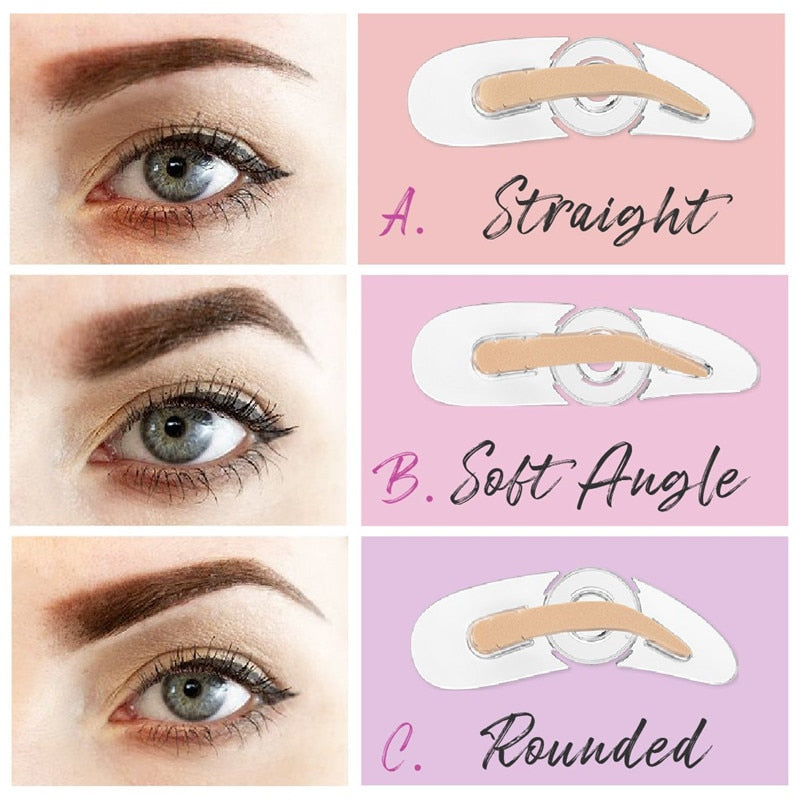 Eyebrow Stamp Kit for Fast, Symmetrical Arch Makeup