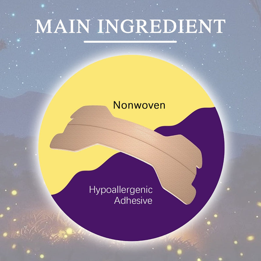 Nasal Strips for Snoring & Congestion Relief — Wake Up Rested